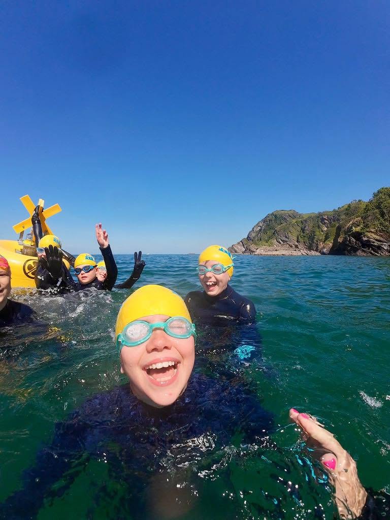 Into The Blue activity