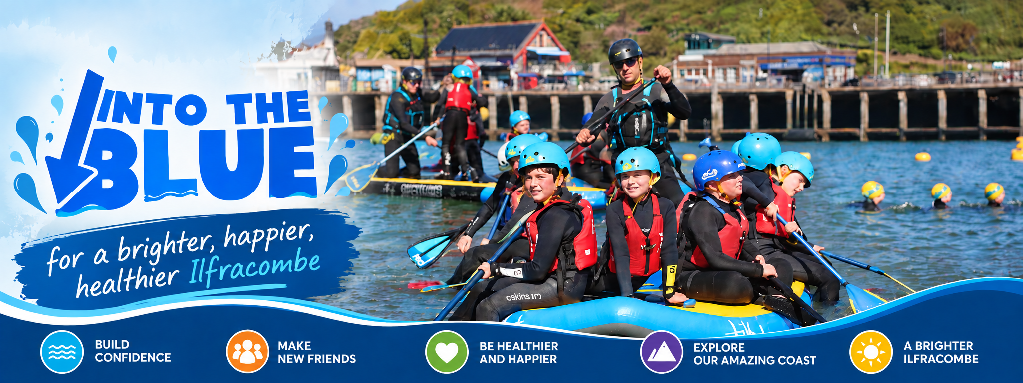 Into The Blue - for a brighter, happier, healthier Ilfracombe